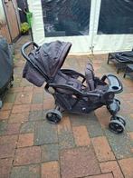 Duowagen Topmark kleur Zwart, Ophalen, Zo goed als nieuw, Kinderwagen of Buggy