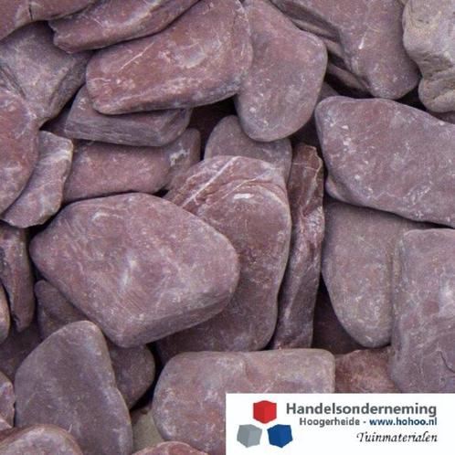 Flat pebbles paars unieke platte afgeronde siergrind tuin, Tuin en Terras, Grind, Keien en Split, Nieuw, Grind, Paars, Overige materialen