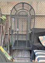 Papagaaienkooi grijs hamerslag, Dieren en Toebehoren, Vogels | Hokken en Kooien, Ophalen, Metaal, Vogelkooi