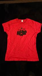 Girly The Hives Poppodium 013 rood, Kleding | Dames, T-shirts, Ophalen of Verzenden, Zo goed als nieuw, Korte mouw, Rood