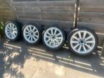 4x BMW lichtmetalen velgen + band voor BMW 5 serie F10, Auto-onderdelen, Banden en Velgen, Ophalen, 18 inch, Banden en Velgen