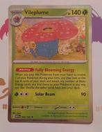 Vileplume 046/165 pokemon 151 set mint holo, Ophalen of Verzenden, Nieuw, Losse kaart