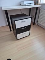 Moderne bureaulade met 3 lades, Huis en Inrichting, Ophalen, Minder dan 50 cm, Zo goed als nieuw, 3 of 4 laden