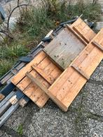 Sloop hout brand hout, Gebruikt, Ophalen of Verzenden, Plank, Minder dan 200 cm