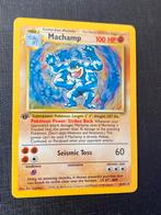 Machamp - Base Set - Pokémonkaart, Ophalen of Verzenden, Gebruikt, Losse kaart