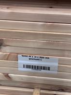 AANBIEDING.  Vuren 44 x 70 mm partij. ZEER SCHERPE PRIJS!!!, Doe-het-zelf en Verbouw, Hout en Planken, 25 tot 50 mm, Nieuw, Ophalen of Verzenden