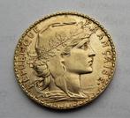 France, 20 francs, 1907, Verzenden, Frankrijk, Goud