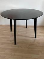 Ronde eettafel zwart Runa van Wehkamp, Ophalen, Overige materialen, Gebruikt, Rond