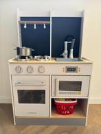 Speelkeuken met toebehoren, Kinderen en Baby's, Speelgoed | Speelkeukens, Ophalen, Gebruikt, Hout, Speelkeuken