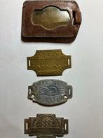 Oude Rijwielbelasting plaatjes  1925-1941, Verzamelen, Ophalen of Verzenden, Gebruikt, Overige onderwerpen, Speldje of Pin