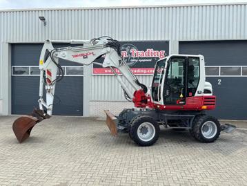 Takeuchi TB 295 W wheeled excavator, 2 piece boom, Stabs+ Bl beschikbaar voor biedingen