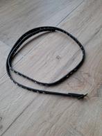 Smalle riem met studs - zonder gaatjes - 100 cm, Kleding | Dames, Riemen en Ceinturen, Ophalen of Verzenden, Zo goed als nieuw