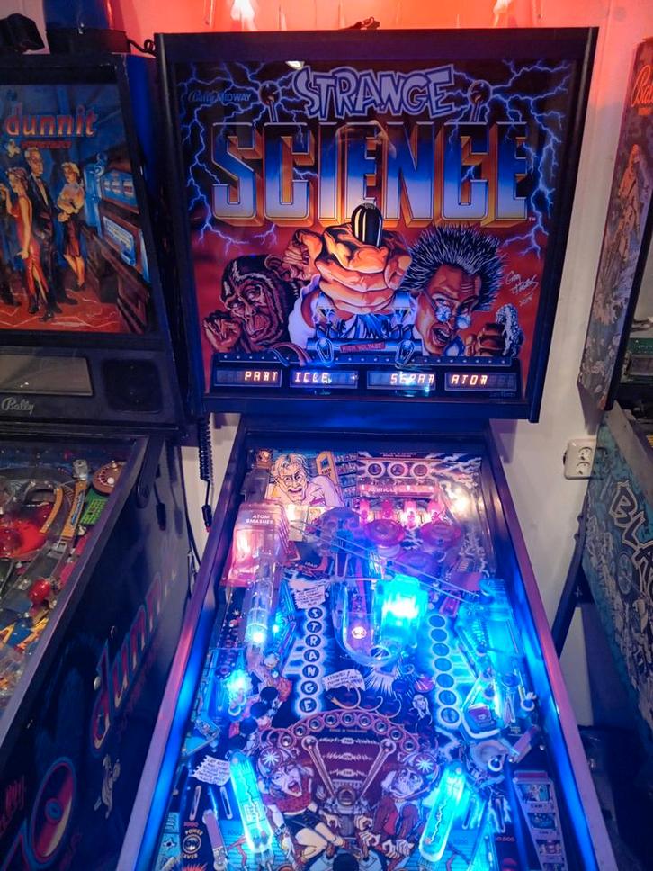 Strange Science Flipperkast - Bally, Verzamelen, Automaten | Flipperkasten, Gebruikt, Dot-matrix, Flipperkast, Bally, Ophalen of Verzenden
