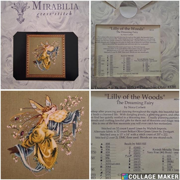 borduurpatronen Mirabilia en Mill Hill (kan per stuk), Hobby en Vrije tijd, Borduren en Borduurmachines, Gebruikt, Patroon, Handborduren