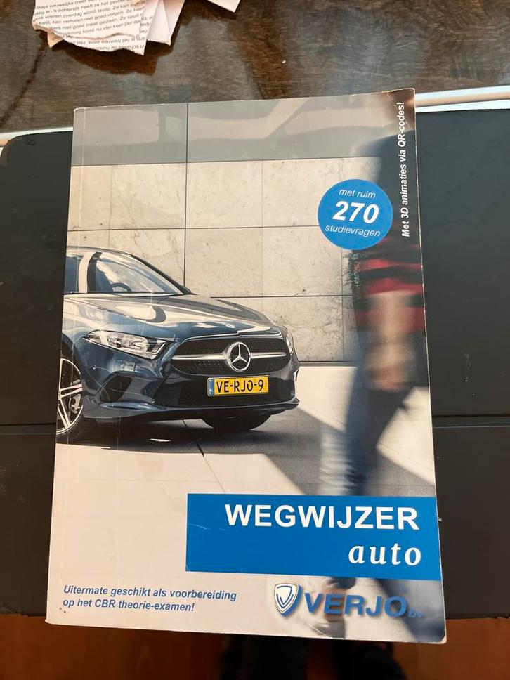 Wegwijzer Auto - Theorieboek CBR Examen, Boeken, Auto's | Boeken, Gelezen, Algemeen, Ophalen of Verzenden