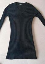 Mooie Jurk M/L Lange Mouwen, Kleding | Dames, Maat 38/40 (M), Zwart, Ophalen of Verzenden, Knielengte