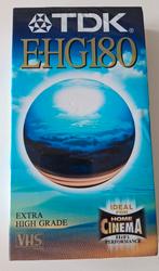 TDK E-HG180 Minuten - VHS BAND., Alle leeftijden, Ophalen of Verzenden, Gebruikt, Overige genres