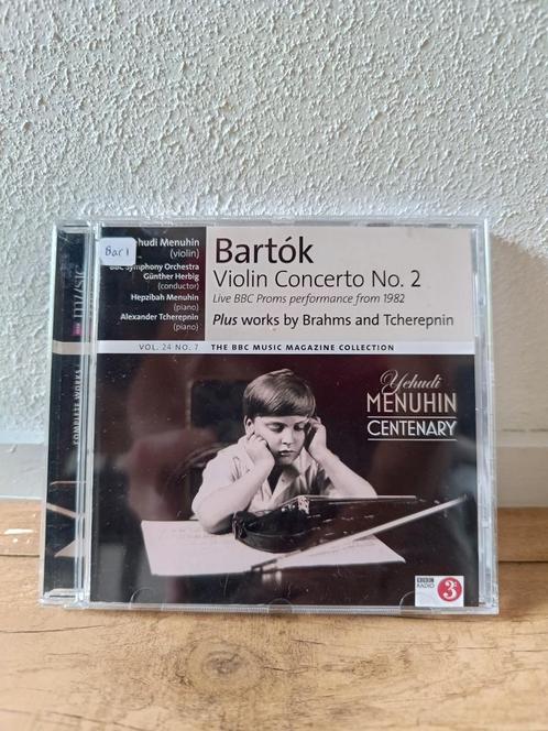 Bartok Vioolconcert No. 2, Cd's en Dvd's, Cd's | Klassiek, Zo goed als nieuw, Ophalen of Verzenden