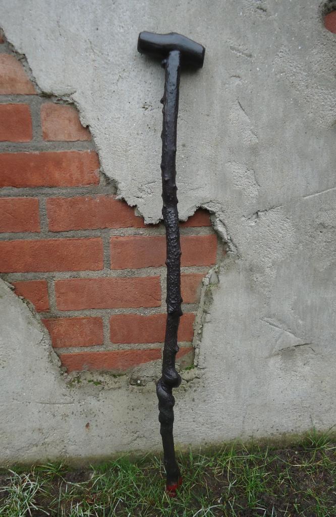 Donkere WANDELSTOK - GOAn badine showstok - Nieuw ( 17 ), Diversen, Wandelstokken, Nieuw, Ophalen of Verzenden