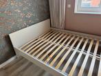 Ikea GURSKEN Bedframe 140x200cm  - lichtbeige, Ophalen, Beige, Tweepersoons, 140 cm