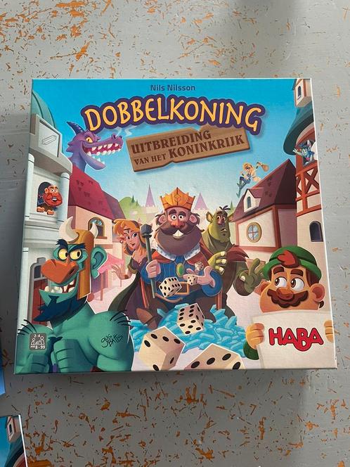 Dobbelkoning bordspel, Hobby en Vrije tijd, Gezelschapsspellen | Bordspellen, Zo goed als nieuw, Ophalen of Verzenden