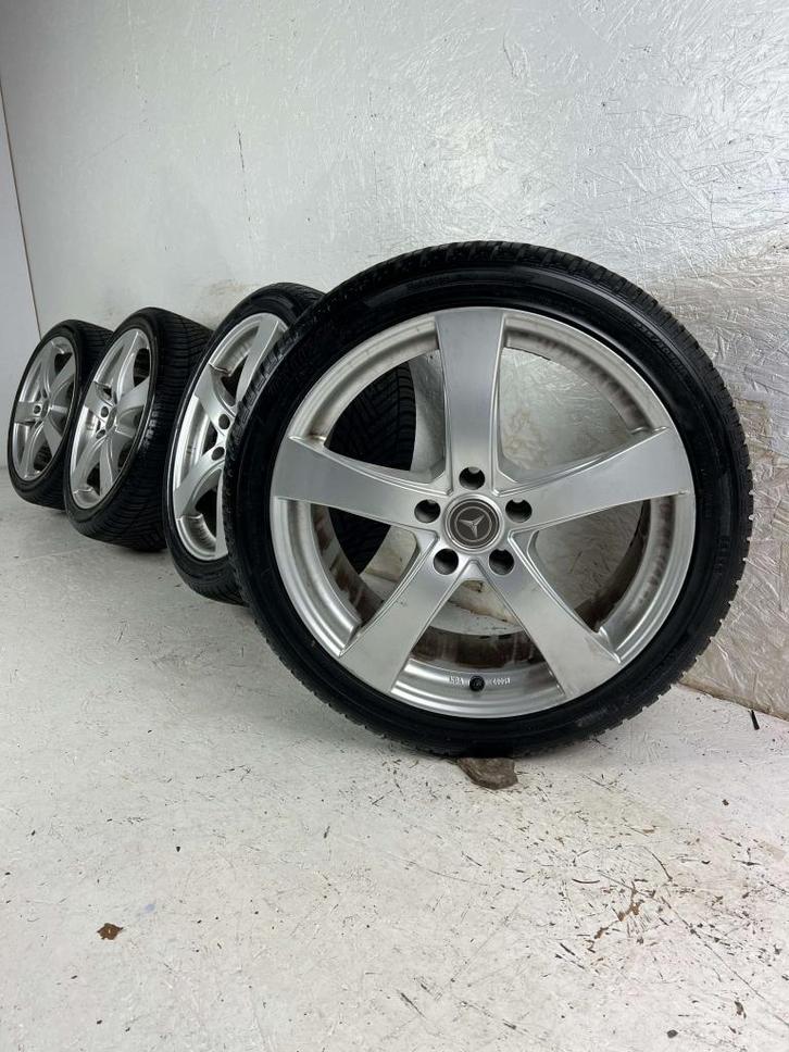 Mercedes A B C-Klasse velgen 18" 5x112 all-season 8mm!, Auto-onderdelen, Banden en Velgen, Banden en Velgen, All Season, 18 inch