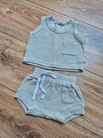 Bamboom zomersetje maatje 56, Kinderen en Baby's, Babykleding | Maat 56, Bamboom, Ophalen of Verzenden, Zo goed als nieuw, Setje