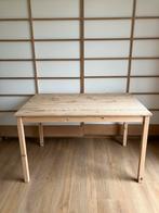 Grenen IKEA Tafel, Huis en Inrichting, Tafels | Eettafels, Ophalen, Gebruikt, 100 tot 150 cm, 50 tot 100 cm