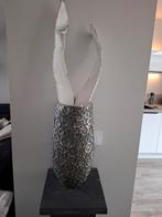 Vaas zilver/grijs, Ophalen, Overige kleuren, Overige materialen, Minder dan 50 cm