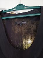 Zwarte jurk met aparte mouwen, pofachtig., Vera Mode, Maat 56/58 (XL), Zo goed als nieuw, Ophalen