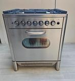 Zanussi gasfornuis met oven, Ophalen, Zo goed als nieuw, Gas, Vrijstaand