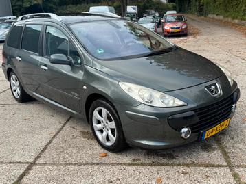 Peugeot 307 1.6 16V XR Break 2007 Groen beschikbaar voor biedingen
