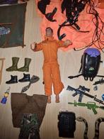 Action Man Speelfiguur met parachute en diverse accessoires, Kinderen en Baby's, Speelgoed | Actiefiguren, Ophalen of Verzenden