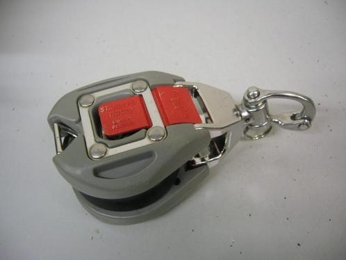 Harken Snatchblokken, Klapblokken + snapsluiting, 2 stuks, Watersport en Boten, Accessoires en Onderhoud, Zo goed als nieuw, Lijn of Blok