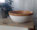 Bamboe schaal - saladeschaal - fruitschaal, Overige materialen, Ophalen of Verzenden, Overige stijlen, Schaal of Schalen