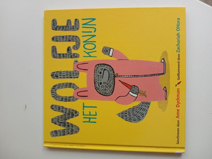 Ame Dyckman - Wolfje het Konijn, Boeken, Prentenboeken en Plaatjesalbums, Zo goed als nieuw, Ophalen of Verzenden