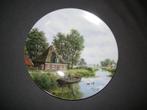 Wandbord "stolp aan het water", Ophalen of Verzenden