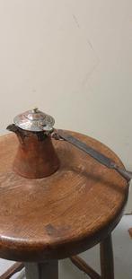 Antieke koperen koffiepot, Antiek en Kunst, Ophalen of Verzenden