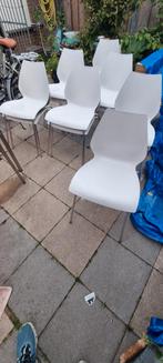 Kartell Maui Stoelen - Set van 13 -Vico Magistretti, Huis en Inrichting, Stoelen, Ophalen, Gebruikt, Wit, Modern