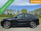 Alfa Romeo Stelvio 2.2 jtdm 250pk Veloce, 108dkm! lederdash!, Auto's, Alfa Romeo, Automaat, Achterwielaandrijving, Zwart, Leder