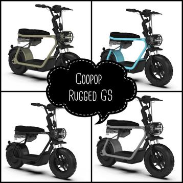 Coopop Rugged GS; ( scooter voor camper / caravan / boot ) beschikbaar voor biedingen