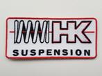 HK suspension patch badge opnaai embleem jurgen van den, Ophalen of Verzenden, Nieuw, Motoren
