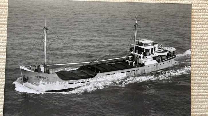 HASEWINT   J. Cremer  1936 -1955 toen Meeuw, Verzamelen, Scheepvaart, Gebruikt, Kaart, Foto of Prent, Verzenden