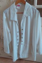 Wit jasje/dikke blouse 50/52, Kleding | Dames, Jasjes, Kostuums en Pakken, Wit, Maat 46/48 (XL) of groter, Ulla Popken, Ophalen of Verzenden