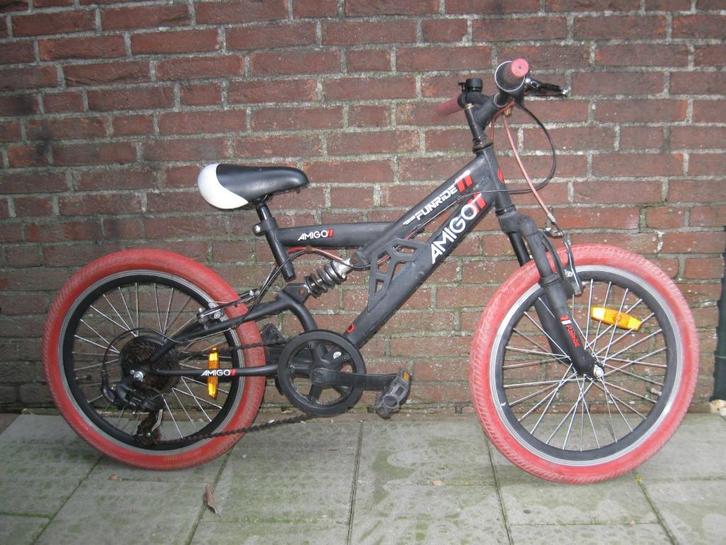 Amigo Funride crossfiets 7versnelling Wielen 20"  Frame 33 c, Fietsen en Brommers, Fietsen | Crossfietsen en BMX, Gebruikt, Staal
