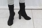 Aparte zwarte laarzen, blote hak, stretch, mt 36 Merk Divide, Kleding | Dames, Schoenen, Hoge laarzen, ., Zwart, Ophalen of Verzenden
