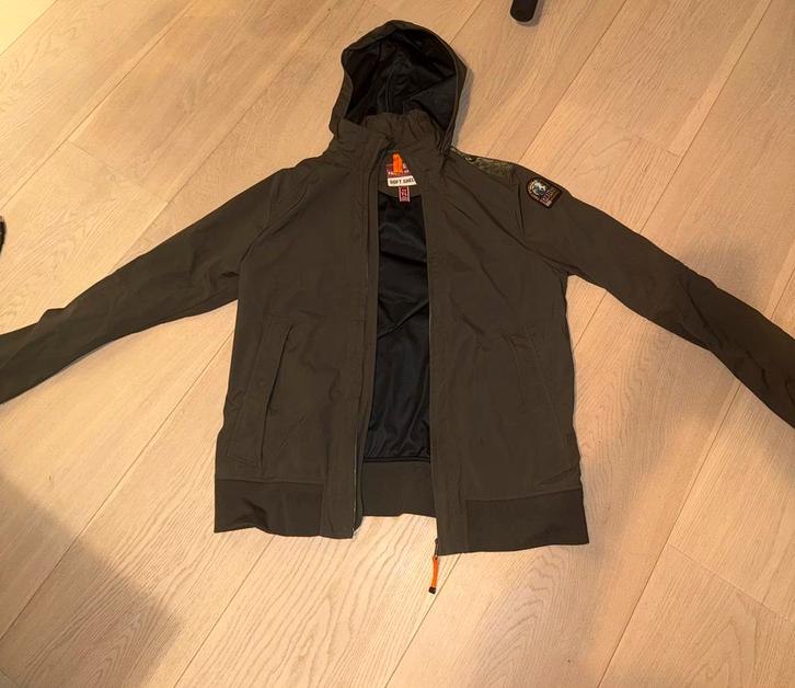 Parajumpers Soft Shell Jas, Kleding | Heren, Jassen | Winter, Zo goed als nieuw, Maat 46 (S) of kleiner, Groen, Ophalen of Verzenden