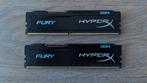 Kingston HyperX Fury 8GB (2x4GB) DDR4 2666MHz, Computers en Software, RAM geheugen, Gebruikt, DDR4, Ophalen of Verzenden, Desktop