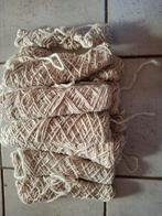 Echte schapenwol 750 gr ecru, Ophalen of Verzenden, Nieuw, Haken, Patroon of Boek