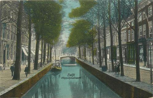 (379-190-043) Delft Hippolytusbuurt, Verzamelen, Ansichtkaarten | Nederland, Zuid-Holland, Verzenden